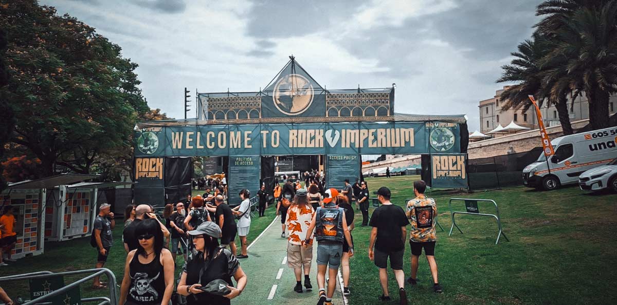 Entrada del Rock Imperium Festival en Cartagena