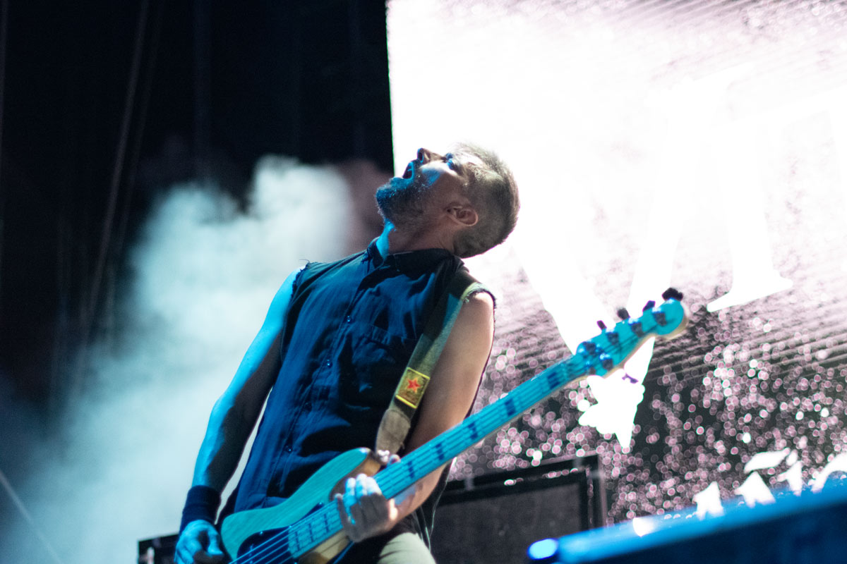 Vita Imana en concierto durante el Molina Rock Fest